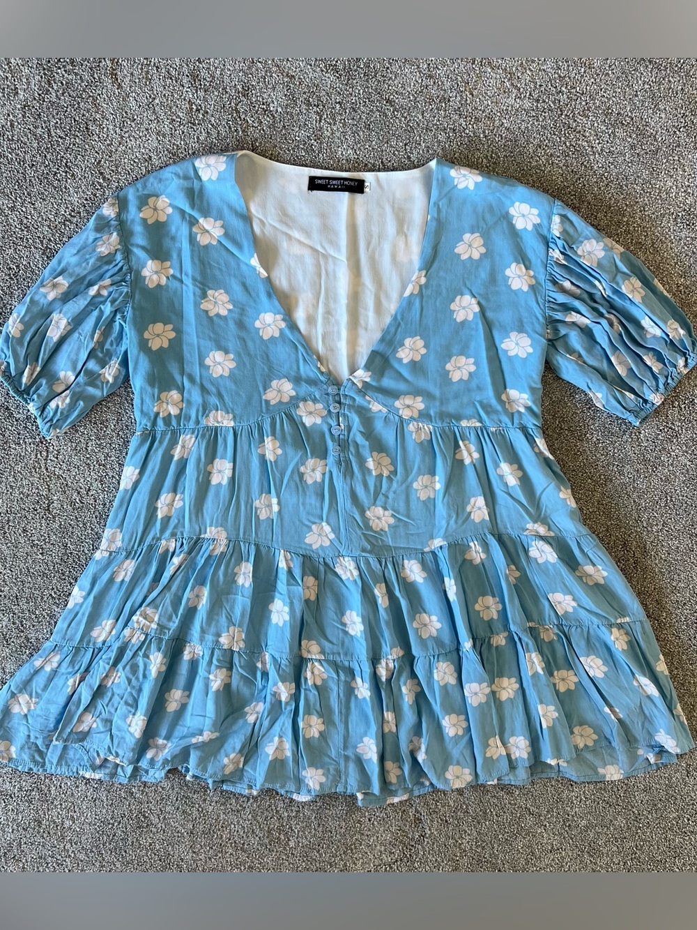 SWEET SWEET HONEY Babydoll Dress